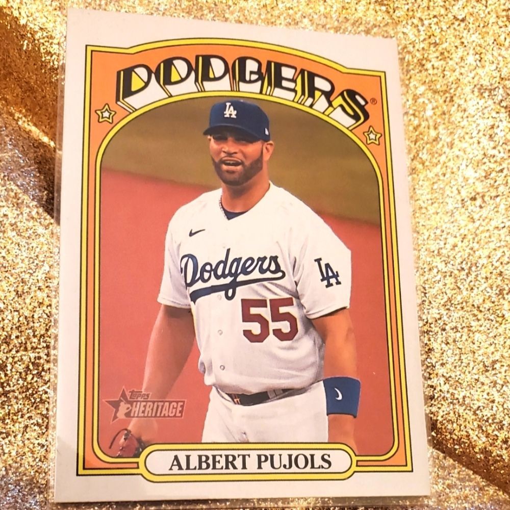 2021 Topps Heritage #687 Albert pujols